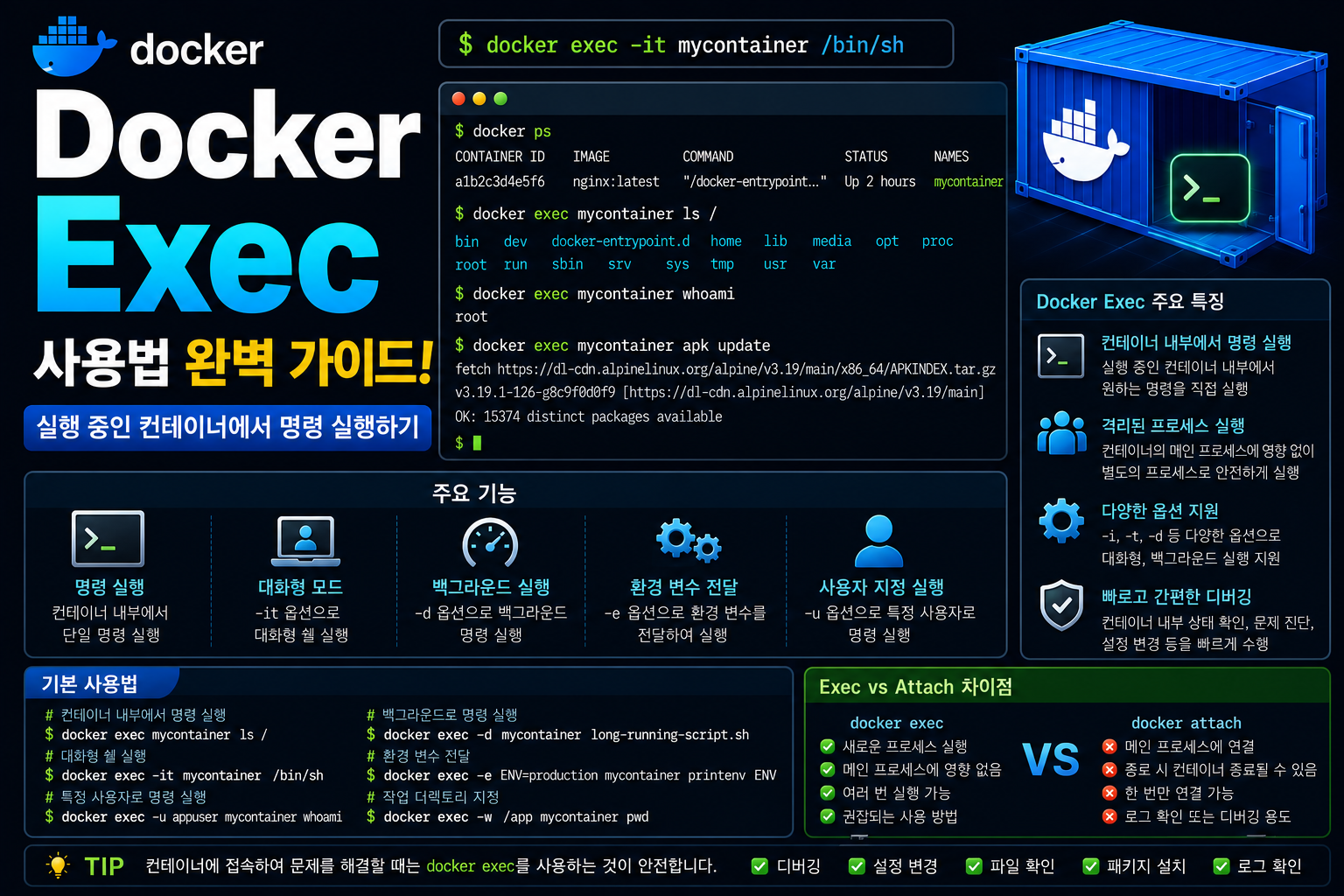 Docker Exec