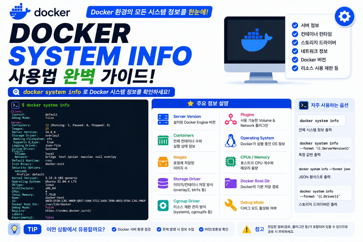 Docker System Info